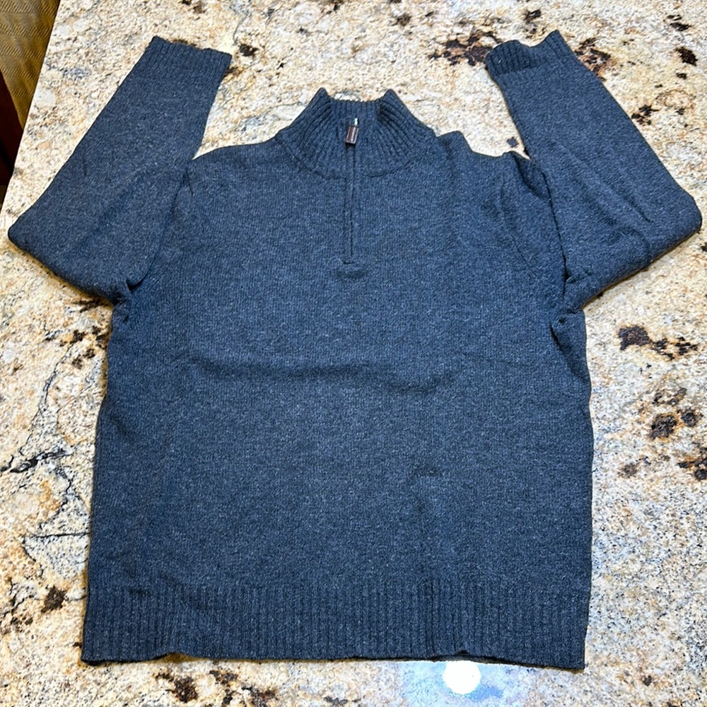 J. Crew 1/4 Zip Wool Sweater